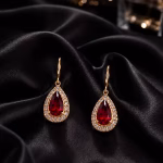 royal teardrop earrings (2)