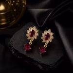 ruby bloom earrings (1)