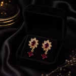 ruby bloom earrings (3)