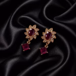 ruby bloom earrings (4)