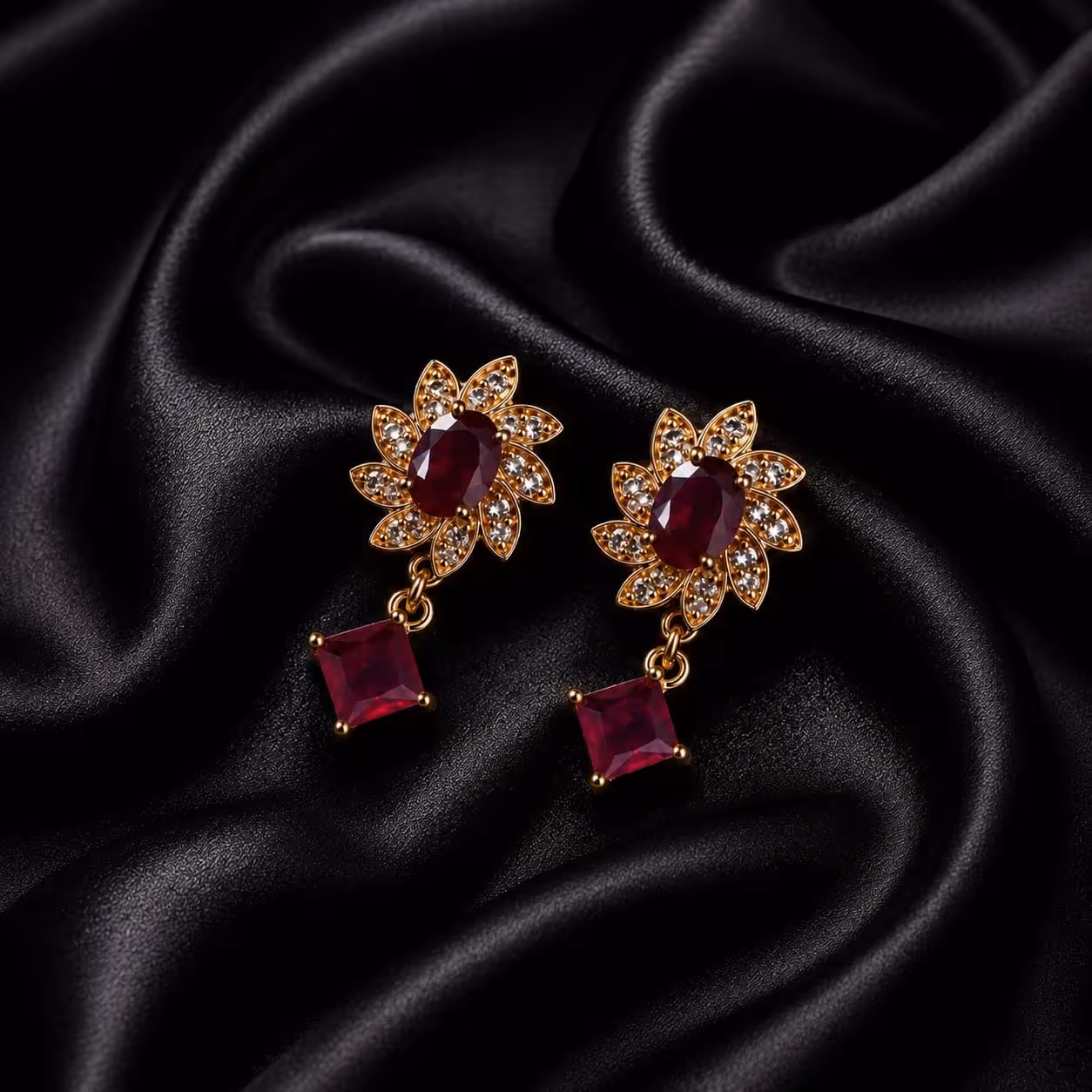 ruby bloom earrings (4) ruby bloom earrings (4)